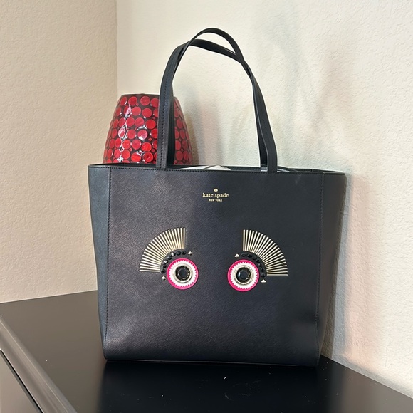 kate spade Handbags - Kate Spade Large Tote Warm and Fuzzy Monster